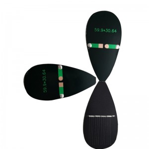 Индивидуальные падение в форме маленького размера нерегулярных листьев формы солнечной панели на солнечной панели портативное вне сетки мини-домашний солнечные панели для дома для дома